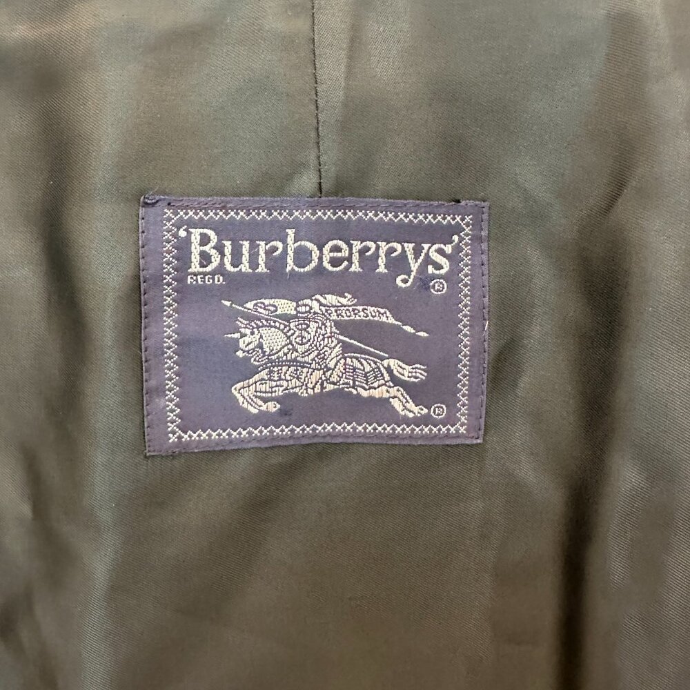 🌟 Burberrys’ Vintage Wool Coat Liner - Black, Fits Like a Large, 100% Wool 🌟